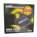 آمپلی‌فایر ام‌بی آکوستیک مدل MBA-1010 | قدرت و کیفیت در سیستم صوتی خودرو - الو سیستم - تصویر 2
