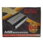 آمپلی‌فایر 4 کانال ام بی آکوستیک MBA-4560 | الو سیستم - تصویر 2