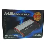 آمپلی‌فایر ام‌بی آکوستیک مدل MBA-6900SS2 | خرید آمپلی‌فایر 4 کانال قدرتمند در الو سیستم - تصویر 4